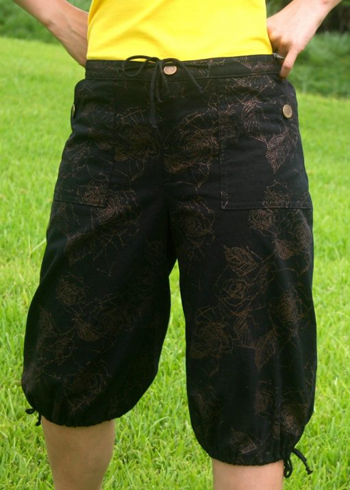 Angelia Shorts PDF Sewing Pattern - View C