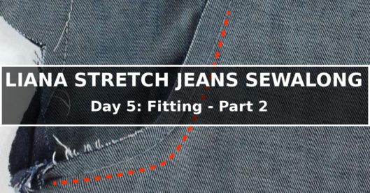 Liana Stretch Jeans Sewalong Day 5