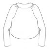 Itch to Stitch Salamanca Cropped Jacket Line Drawing Back