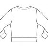 Itch to Stitch Lisbon Cardigan 3/4 Length Sleeve + Cropped Bodice Back