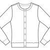 Itch to Stitch Lisbon Cardigan Long Sleeve / Regular Bodice Front