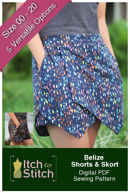 New Pattern Release: Belize Shorts & Skort (20% off + Storewide Sale) Belize Shorts and Skort Product Hero