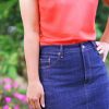 Itch to Stitch Danube Jean Skirt PDF Sewing Pattern