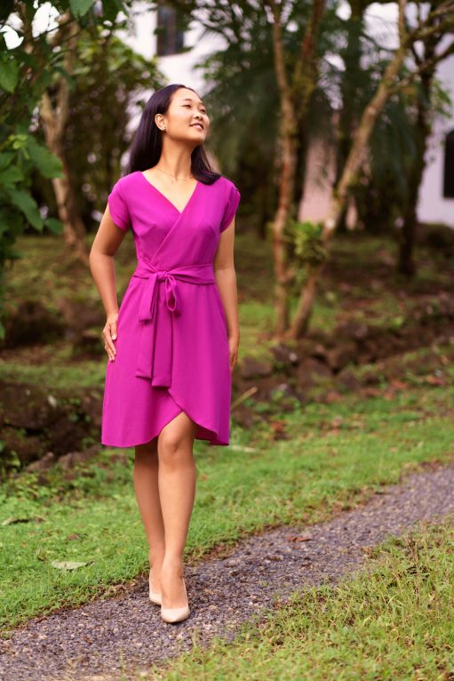 Itch to Stitch Petaluma Faux Wrap Dress PDF Sewing Pattern