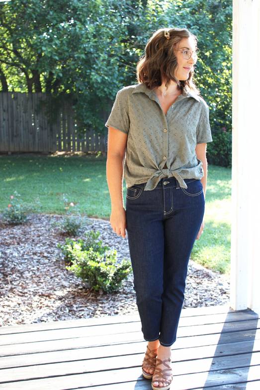 Montana Shirt + Liana Jeans by Heidi—Make It Wear It Itch to Stitch Make It Wear It Montana Shirt Heidi