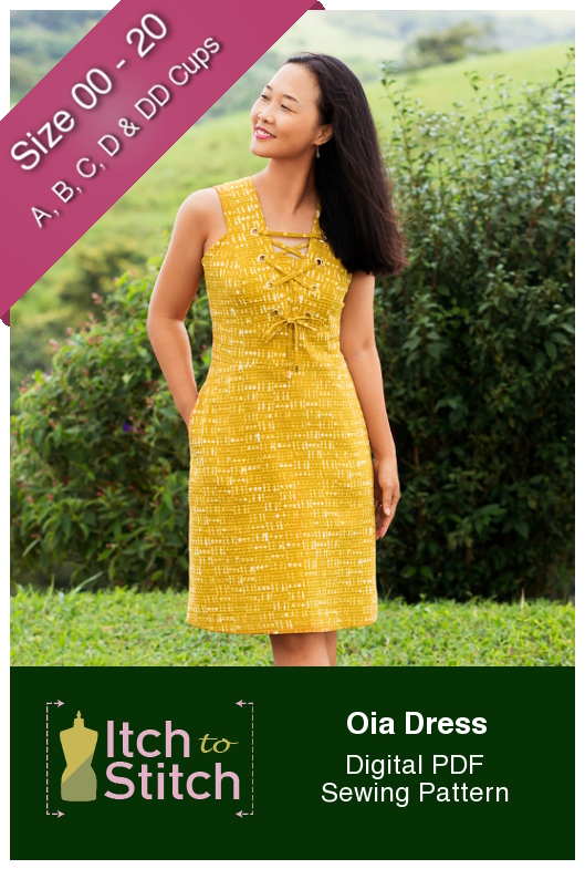 New Pattern: Oia Dress Itch to Stitch Oia Dress PDF Sewing Pattern