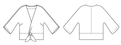 Itch to Stitch Sabalito Top Line Drawings