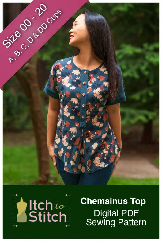 New Pattern: Chemainus Top Itch to Stitch Chemainus Top PDF Sewing Pattern