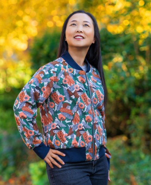 Itch to Stitch Causeway Bomber Jacket PDF Sewing Pattern