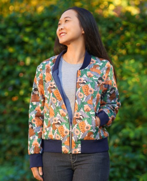 Itch to Stitch Causeway Bomber Jacket PDF Sewing Pattern