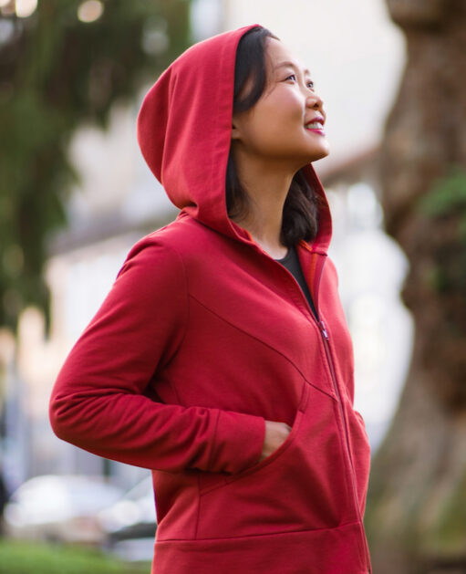 Itch to Stitch Nazare Zip-up Hoodie PDF Sewing Pattern