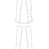 Itch to Stitch Santorini Tank PDF Sewing Pattern Line Drawings