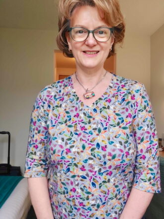 Kashi Layered Shirt Dress